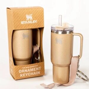 Stanley Water Bottle Keychain Christmas Tree Ornaments Honey Talks NIB